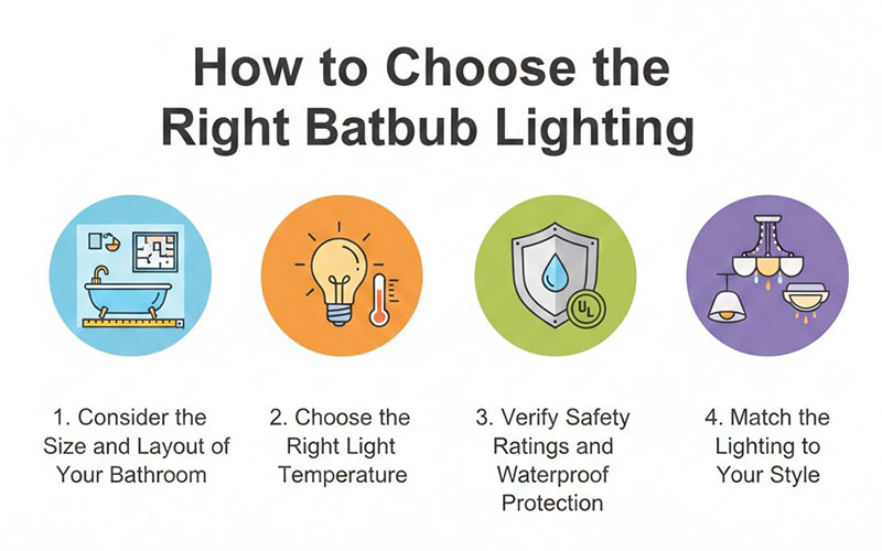 Tips To Choose The Right Bathtub Lighting