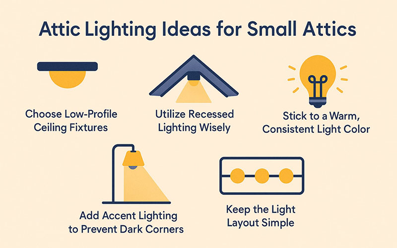 Attic Lighting Ideas For Small Attics