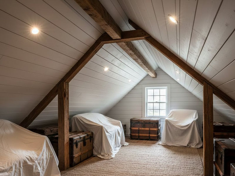 Attics Recessed Lights