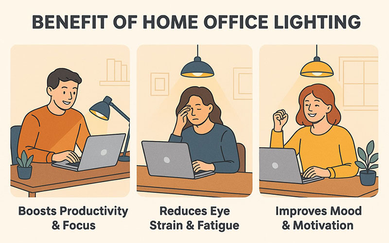 Benefits Of Home Office Lighting
