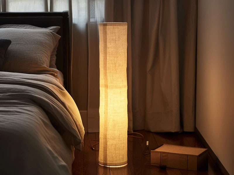 Column Or Tower Lamp For 360° Ambient Glow