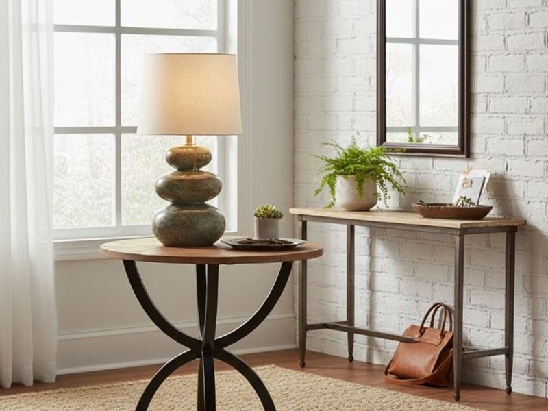 Entryway Ceramic Table Lamp