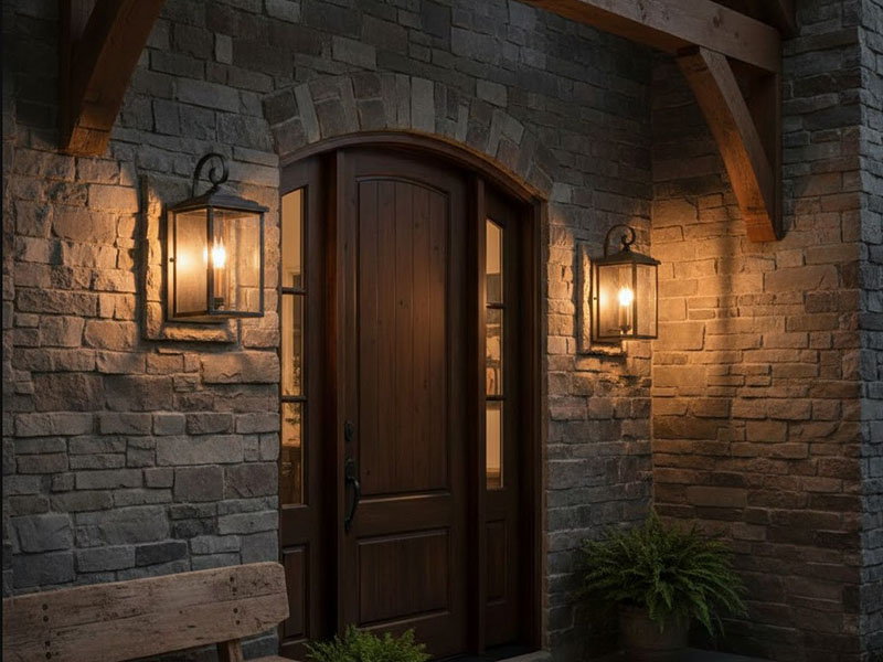 Entryway Lantern-style Wall Sconces