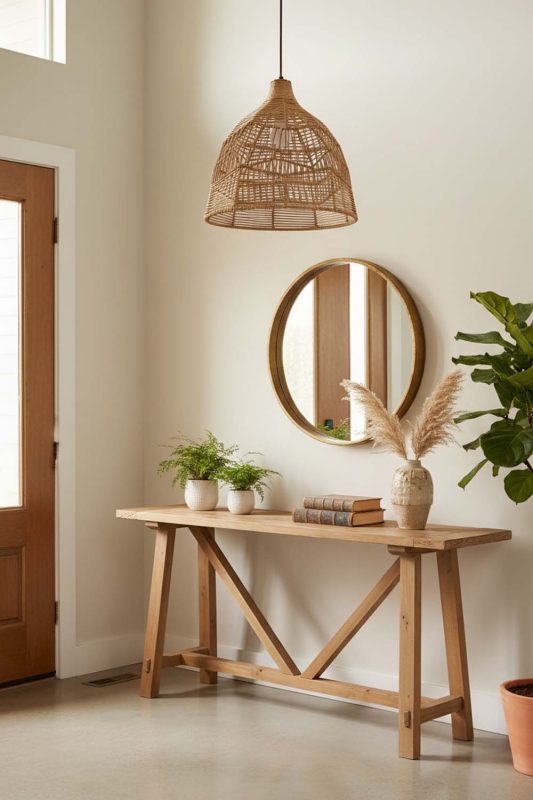 Entryway Paper Rope Pendant Light B - Stylish & Inviting