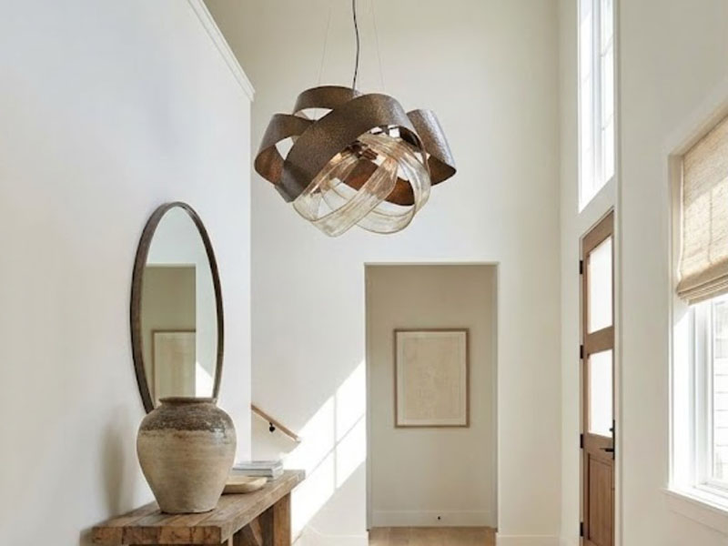 Entryway Sculptural Pendant Light
