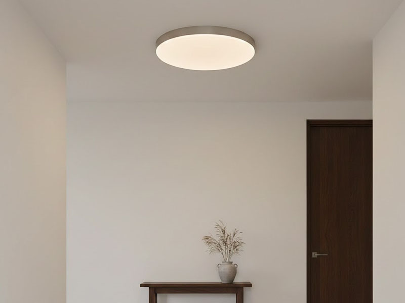 Entryway Minimalist Flush Mount Disc