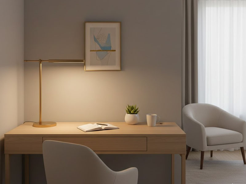 Guest Bedroom Desk Lamp For A Small Work