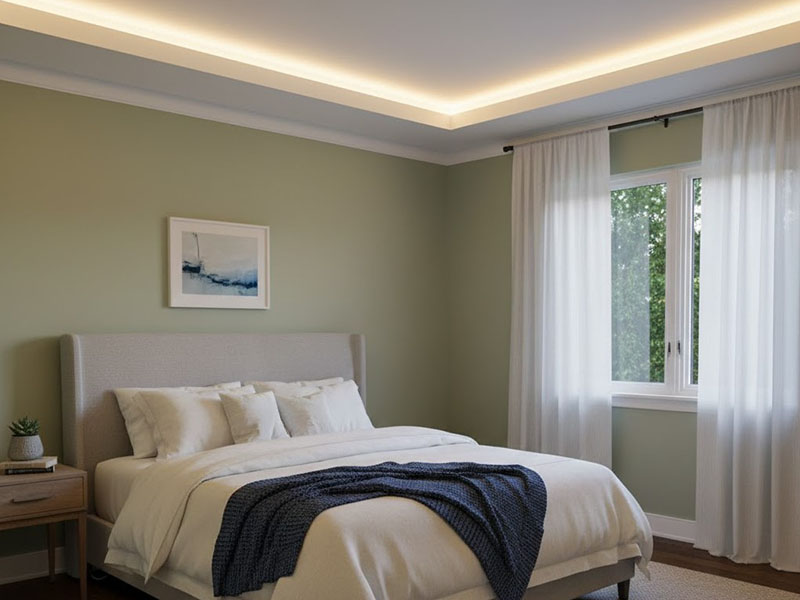 Guest Bedroom Soft Ambient Ceiling Light