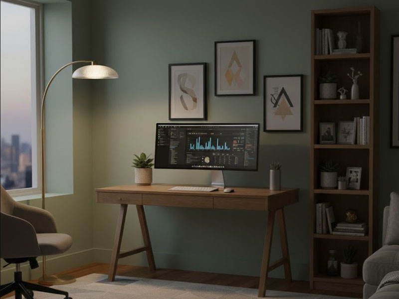 Home Office Floor Lamps For Mood And Balance