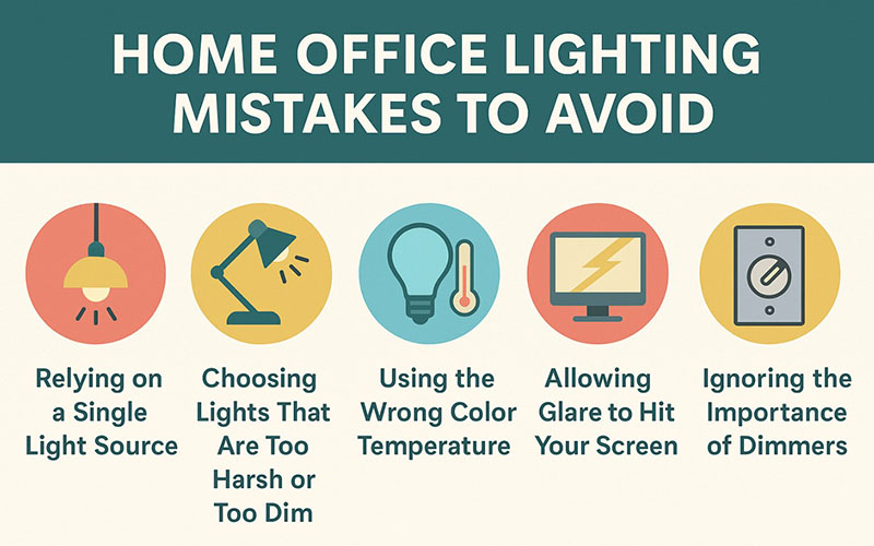 Home Office Lighting Mistakes Need Avoid