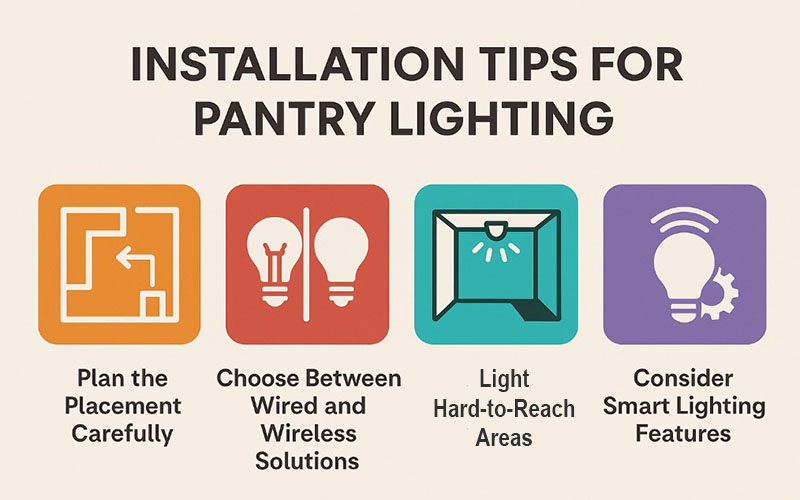 Installation Tips For Pantry Lighting