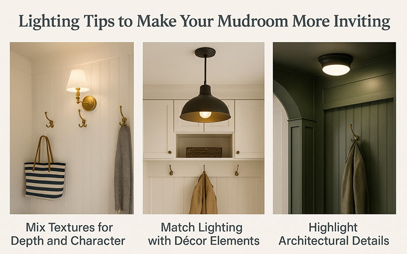 Lighting Tips To Make Your Mudroom More Inviting