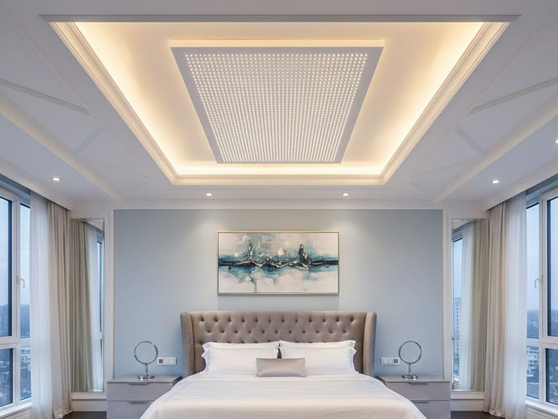 Master Bedroom Backlit Ceiling Panel