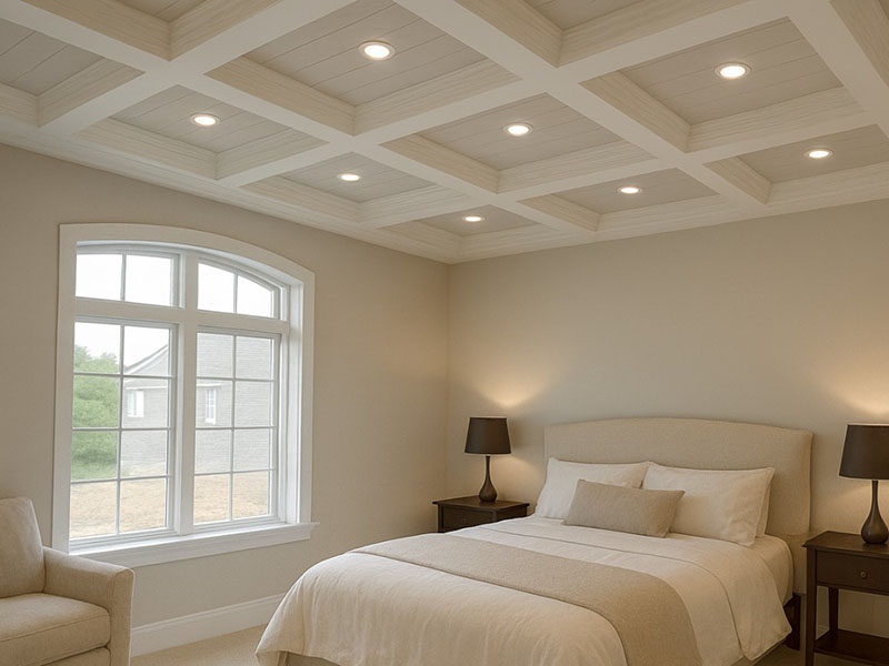 Master Bedroom Recessed Lighting Grid