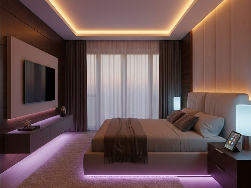 Master Bedroom Smart Lighting Scenes