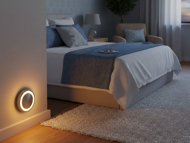 Motion-sensor Night Light For Safe Navigation