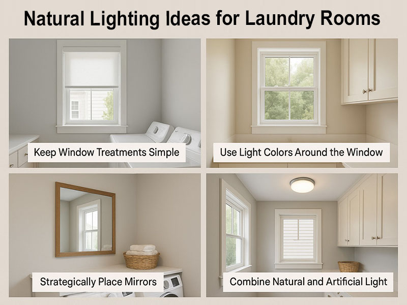 Natural Lighting Ideas For Laundry Rooms