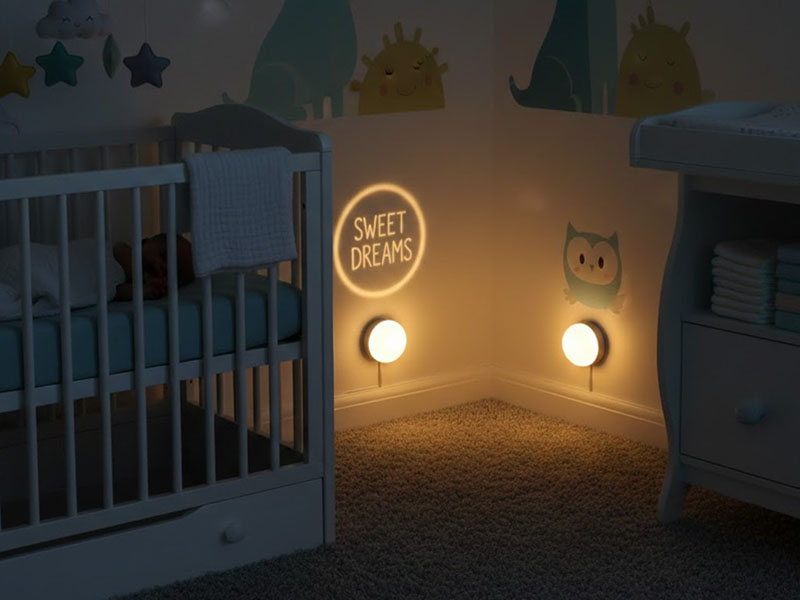 Nursery Motion Sensor Lights For Late-night Convenience