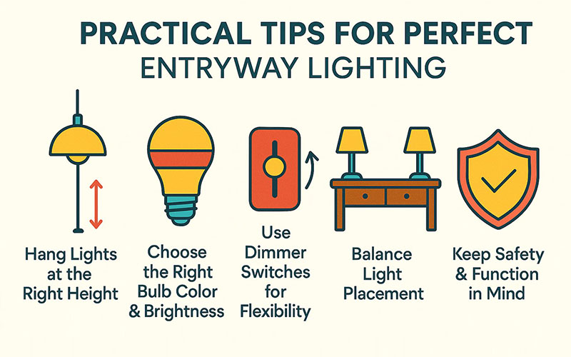 Practical Tips For Perfect Entryway Lighting
