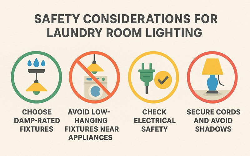 Safety Considerations For Laundry Room Lighting