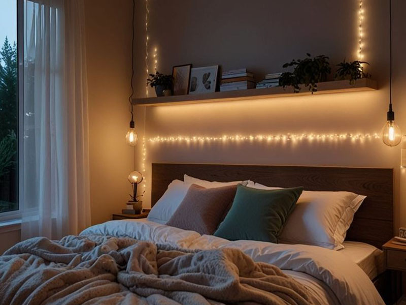 Soft Warm Led String Lights For A Cozy Touch