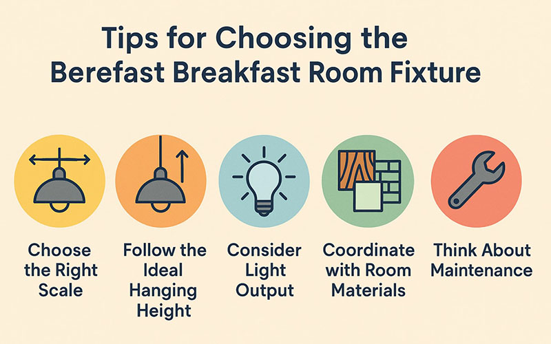 Tips For Choosing The Perfect Breakfast Room Fixture
