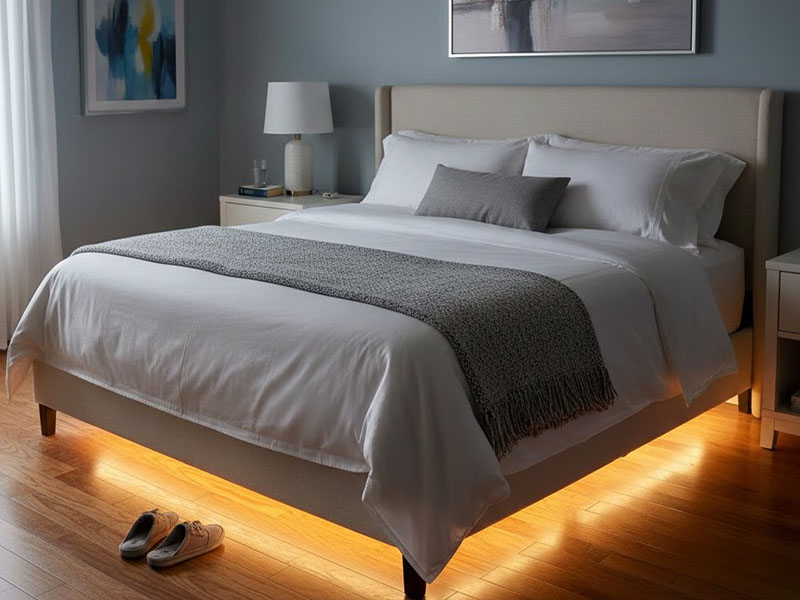 Under-bed Led Glow For Nighttime Safety