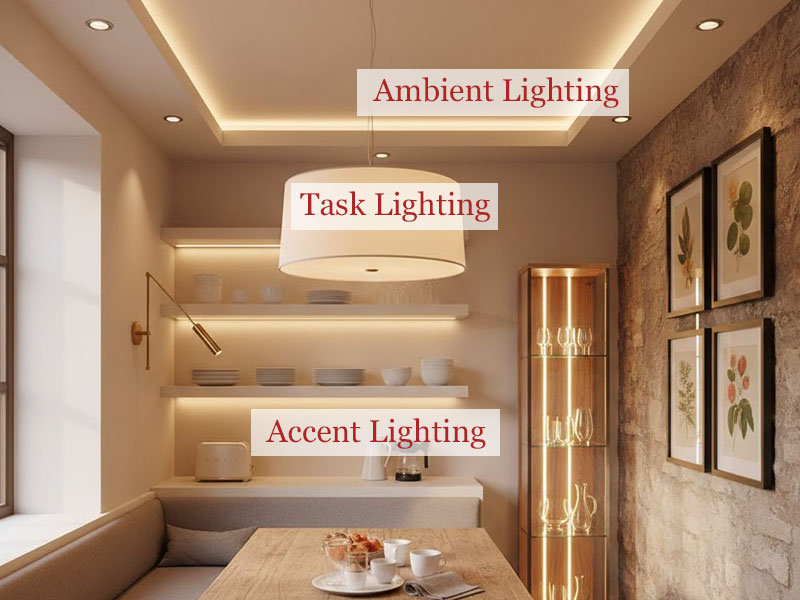 Understand The Lighting Needs Of A Breakfast Room