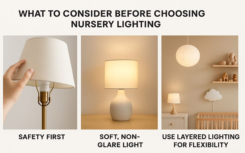 What To Consider Before Choosing Nursery Lighting