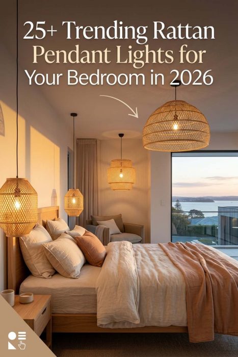 25+ Trending Rattan Pendant Lights For Bedroom In 2026