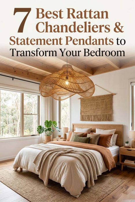 7 Best Rattan Chandeliers To Transform Your Bedroom