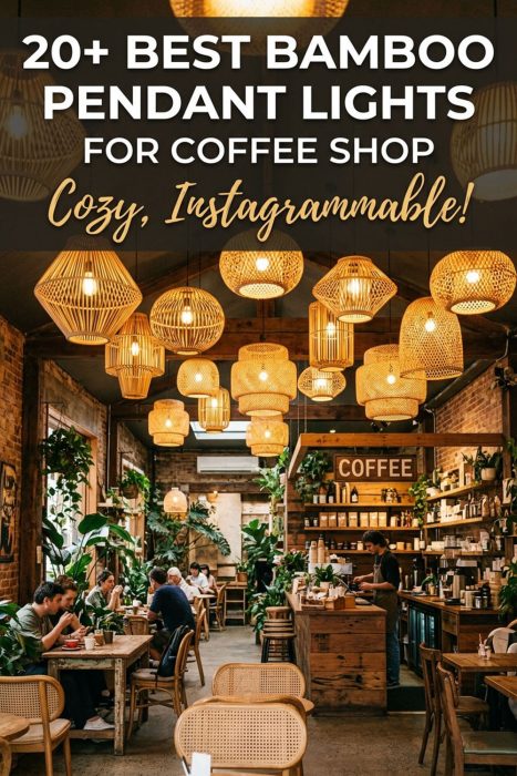 Best Bamboo Pendant Lights For Your Coffee Shop
