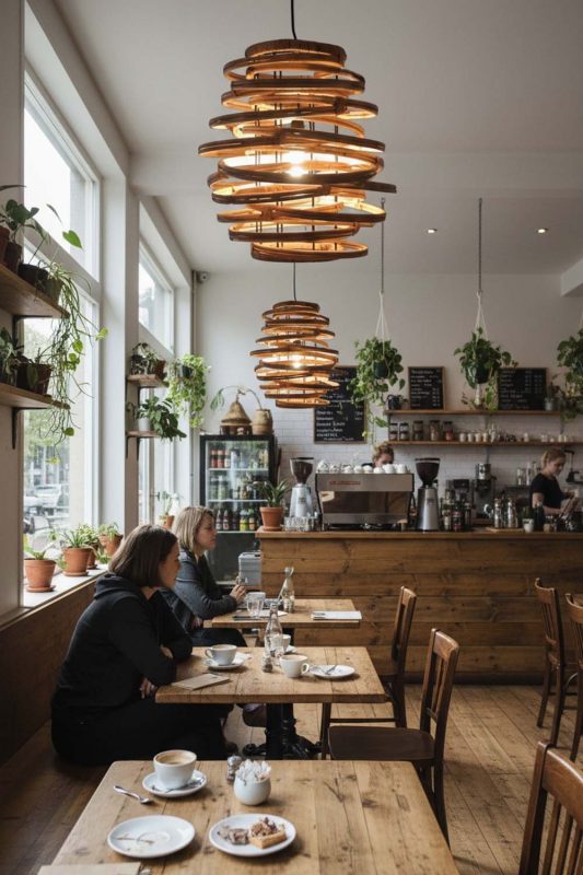 Cafe Rattan Beehive Pendant Light - Relaxing Hangout Spot