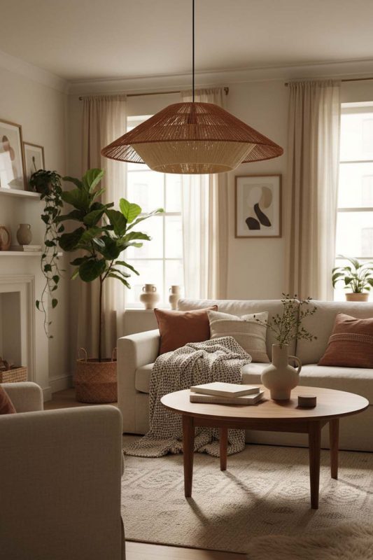 Cozy Cone Hemp Rope Pendant Lamp - Comfort First