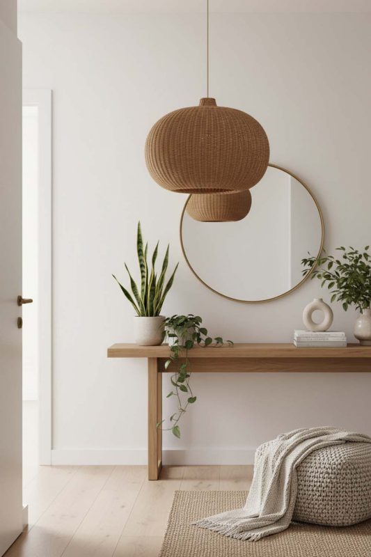 Entryway Galaxy Round Pendant Light - Bright & Open Feel