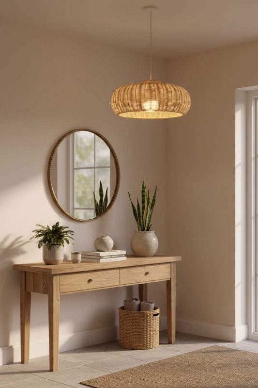 Entryway Galaxy Wide Shape Pendant Light - Welcoming First Impression