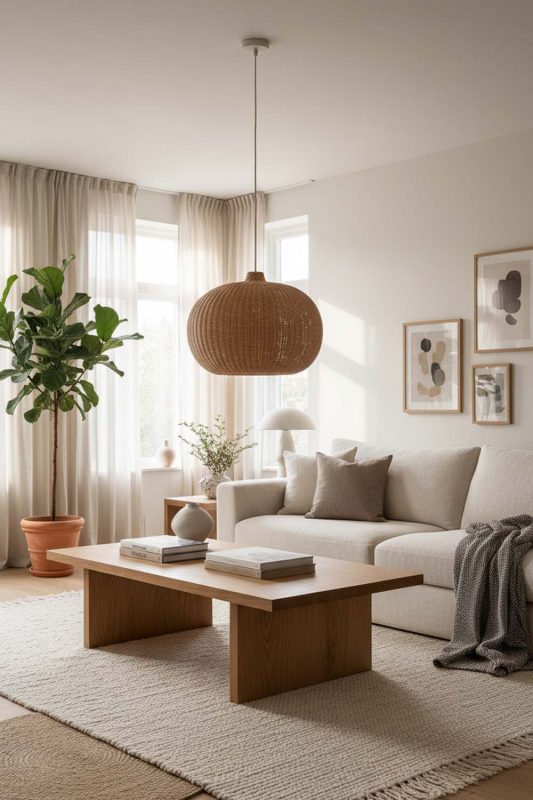 Living Room Galaxy Round Pendant Light - Elegant & Comfortable