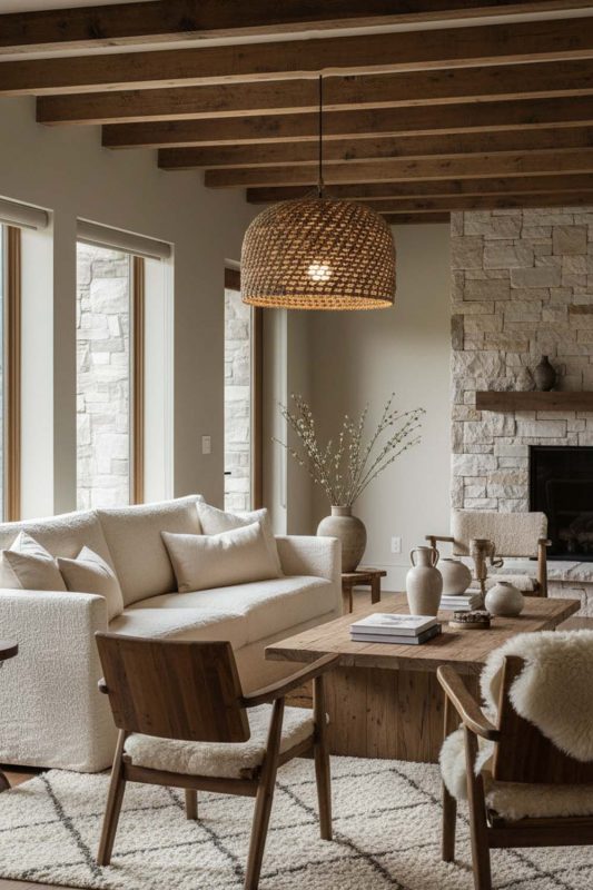 Modern Rustic Vintage Hemp Rope Pendant Light - Rugged Yet Stylish
