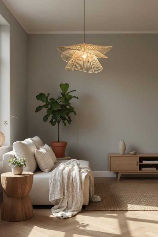 Small Space Bamboo 3 Tier Pendant Light - Clever & Functional
