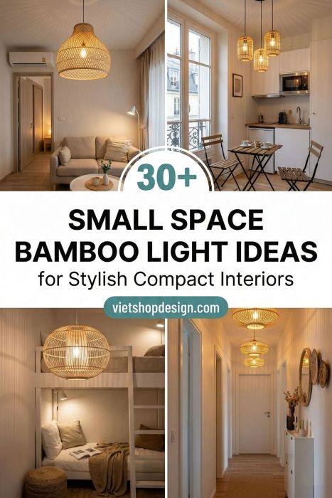 Small Space Bamboo Light Ideas For Stylish Compact Interiors