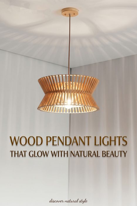 Wood Pendant Lights That Glow With Natural Beauty
