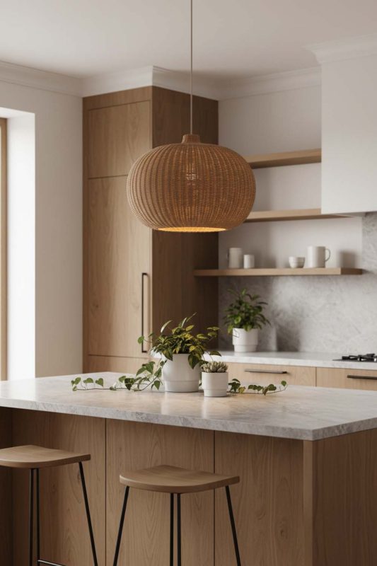 Kitchen Galaxy Round Pendant Light - Practical & Beautiful