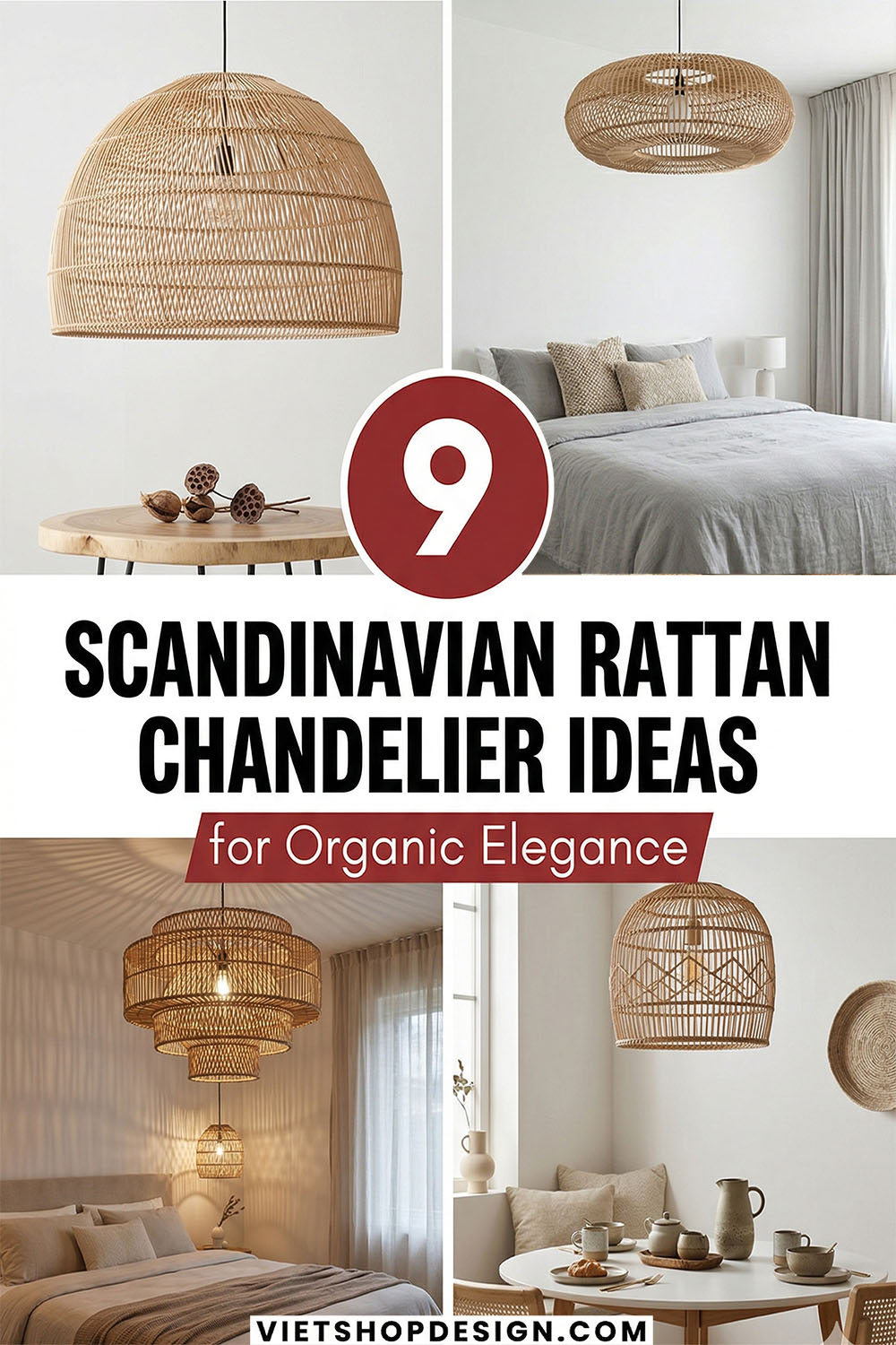 Is Rattan Scandi 9 Scandinavian Rattan Chandelier Ideas for Organic Elegance
