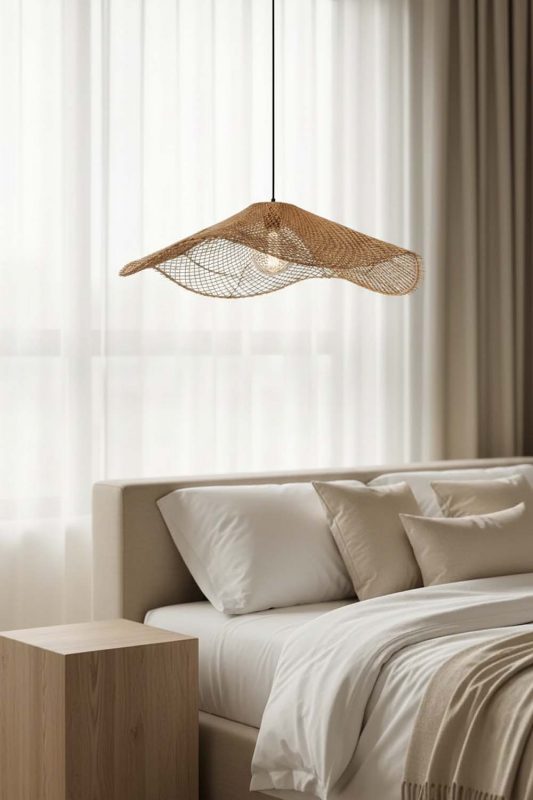 Bedside Cluster Lotus Leaf Pendant Light - Upscale & Stylish