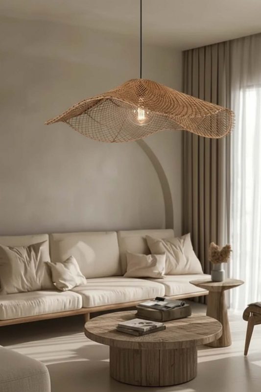 Living Room Cluster Lotus Leaf Pendant Light - Stylish & Modern