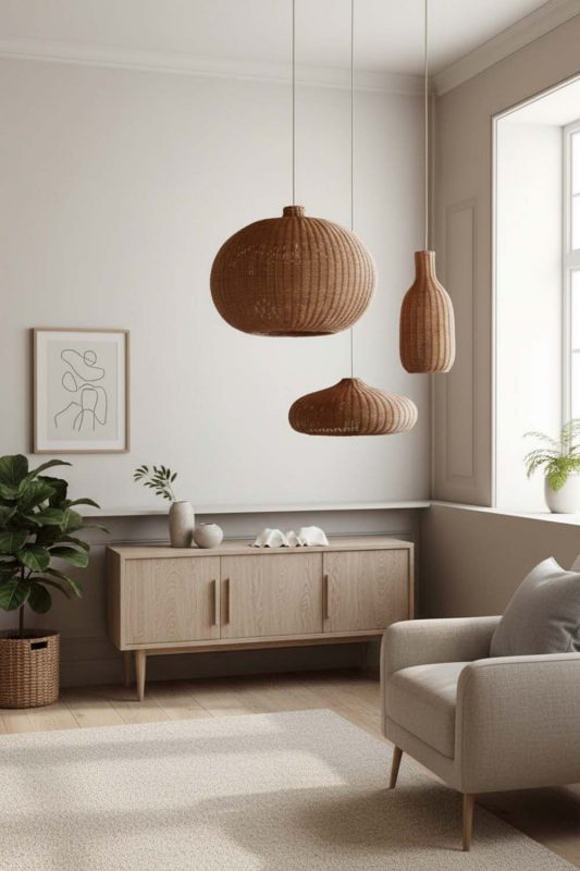 Scandinavian Galaxy Multi Pendant Light - Bright & Airy