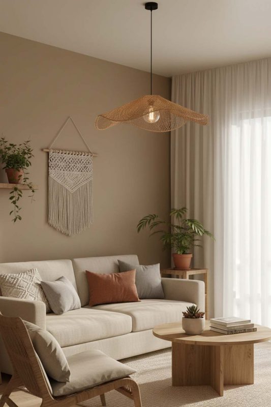 Small Space Cluster Lotus Leaf Pendant Light - Small But Mighty