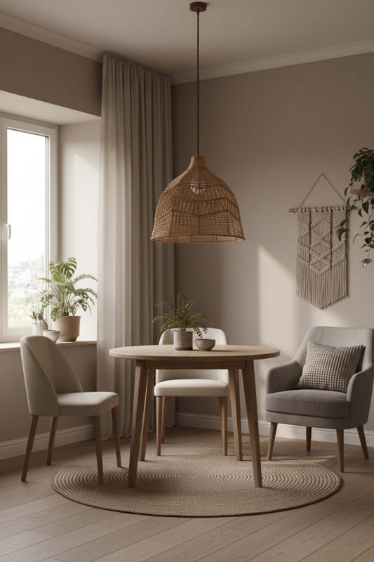Small Space Paper Rope Pendant Light B - Small But Mighty
