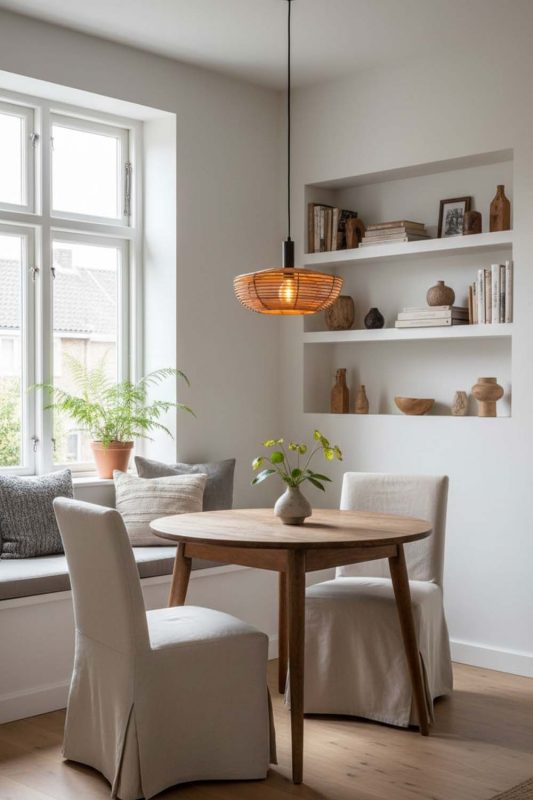 Small Space Retro Rattan Pendant Light - Clever & Functional