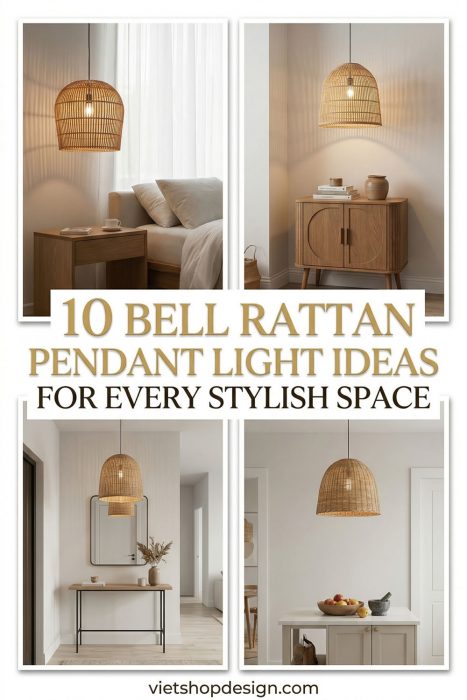 Bell Rattan Pendant Light Ideas For Every Stylish Space